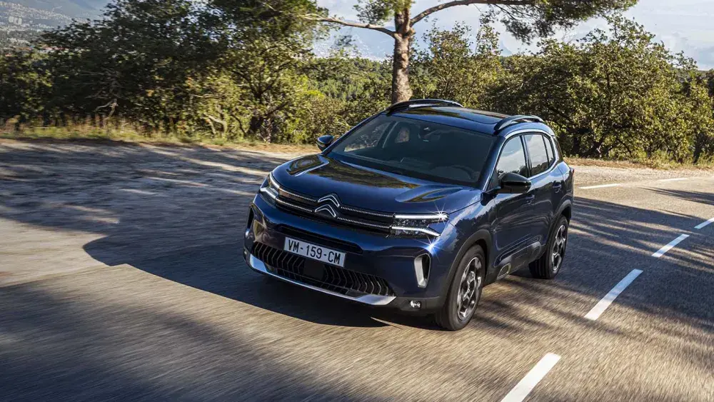 Citroën C5 Aircross Plug-in Hybrid rijdend