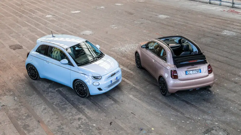 Fiat 500e Hatchback en Cabrio